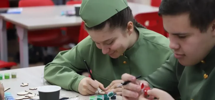 ПРЯМО СЕЙЧАС В РАМКАХ ОБЛАСТНОЙ АКЦИИ “ВИВАТ, РОССИЯ”!