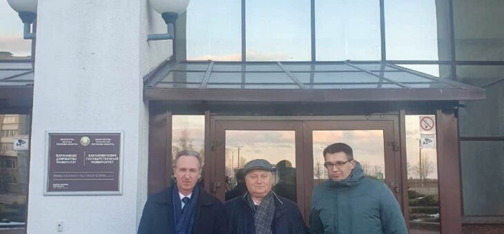 РАБОЧИЙ ВИЗИТ РЕКТОРА НГИЭУ В РЕСПУБЛИКУ БЕЛАРУСЬ