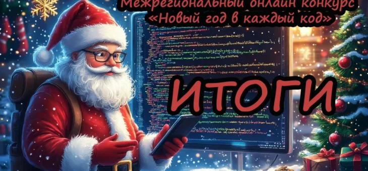 Итоги межрегионального онлайн-конкурса по программированию на языке Python «Новый год в каждый код»