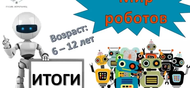 ИТОГИ межрегионального онлайн-конкурса по робототехнике «Мир роботов»