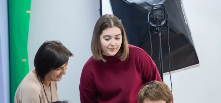 Образовательный интенсив по направлению «Медиа»  для учеников МБОУ Воротынской средней школы